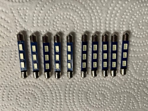 Cool blue 43mm 3v led - cool, 43mm-6.3v-led