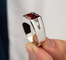 Herren ring 925 Silber mit