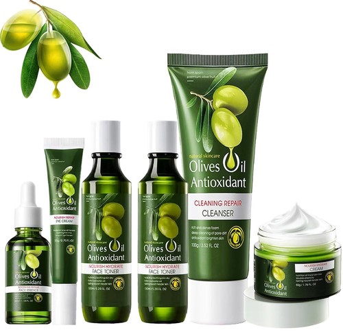 Olive oil skin care - care, set