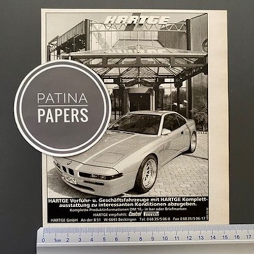 1992 hartge bmw 850i e31 - bmw,