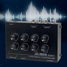 EQ207 Siebenband Equalizer Sound Modifikator für Home Entertainment System
