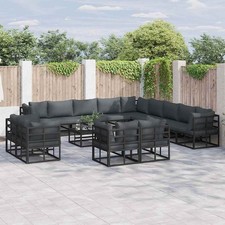 Garten Sofa Set mit Kissen