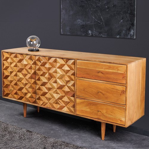 Massivholz sideboard alpine - sideboard,