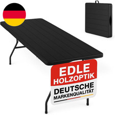 Holz Optik Klapptisch Groß -