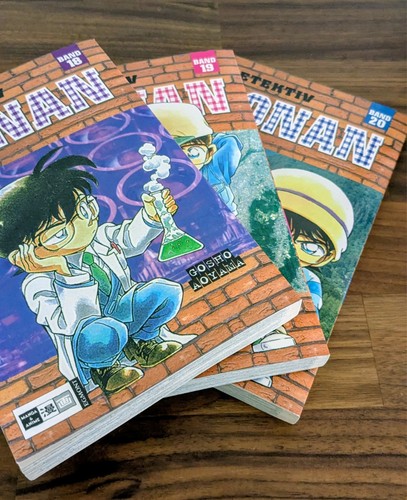 Detektiv conan manga - conan, bände