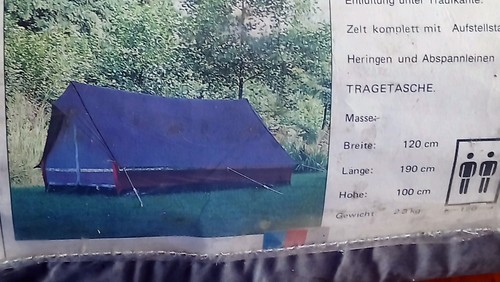Zelt minipack personen - zelt,