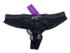 Damen - Dessous - LASCANA - Lucia String - schwarz - Gr. 32-42 - #B4