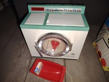 PIKO Mechanik Elektrische Kinder Waschmaschine Automat Kunststoff DDR + OVP 