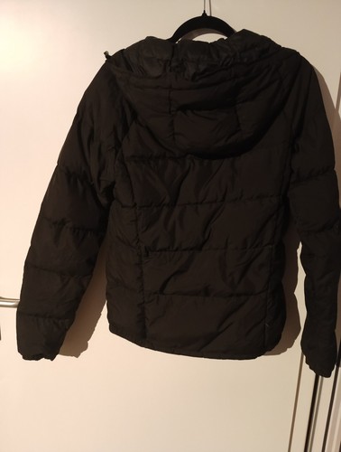 Schwarze daunenjacke größe - schwarze,