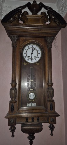 Gründerzeit pendel wanduhr - gründerzeit, pendel-wanduhr