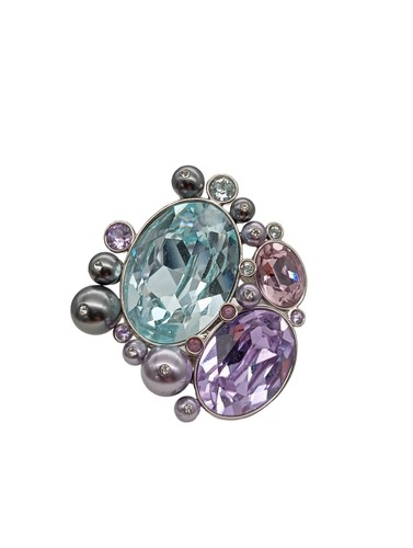 Swarovski statementring damen - statementring,