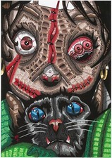 Manga Comic Art Dark Goth Girl