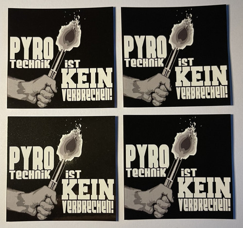 Pyrotechnik ist kein - ist,