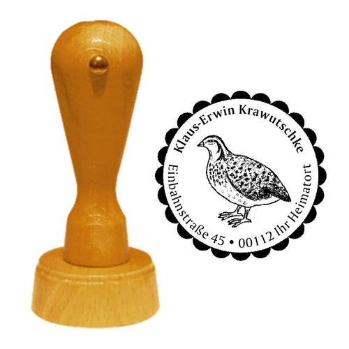 Stempel wachtel - wachtel, 1