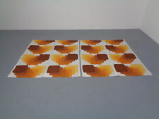 70er Jahre Gardine Vorhang Psychedelic Space Age