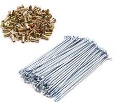 36 Stück Chromstahl 4 mm