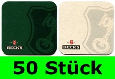 50 Stück Bierdeckel Beck's