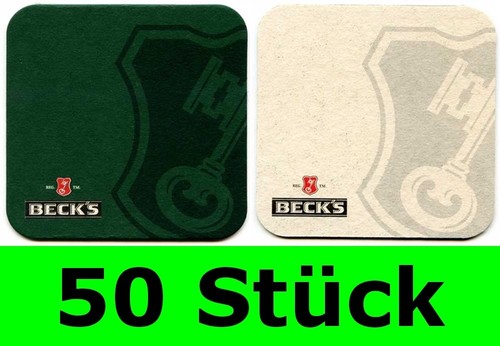 Stück bierdeckel beck s - stück, beck's