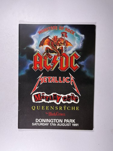 Monsters rock programm - rock,