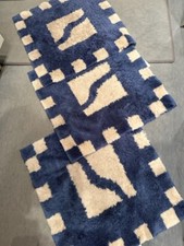 3 Badematten Badvorleger Badezimmerteppich Duschvorleger_gebraucht