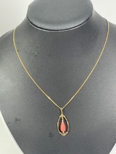 Kette mit Anhänger, Gold 8ct