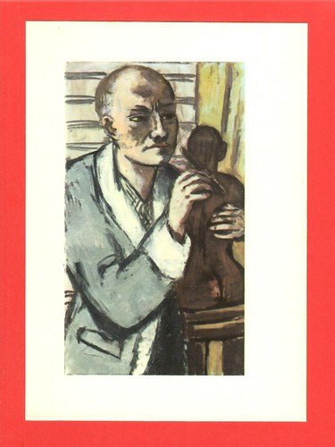 Selbstbildnis max beckmann - selbstbildnis,