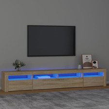 TV Schrank mit LED-Leuchten