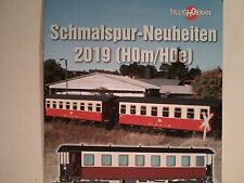 TILLIG BAHN H0 / Schmalspur-Neuheiten 2019 (H0m/H0e)