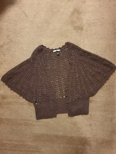 toller brauner Strickbolero/Strickjacke von Mango in L