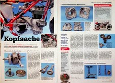 Oldtimer Praxis 2980) Weslake-Triumph 500 Motor seziert - ein interessanter Beri