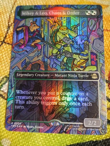 Borderless foil mikey - foil,