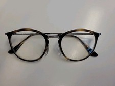 Ray Ban RB7140 Unisex Brille Brillengestell Brillenfassung Silber/Braun Neuw.