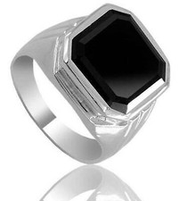 Diamant Schwarzer Ring