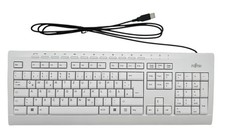 Fujitsu KB521 USB QWERTZ DE Tastatur – Grau – OVP – NEU