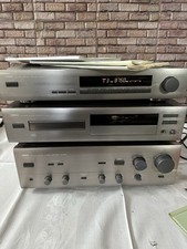 Yamaha CDX 870 CD Player Verstärker TX-470 AX-570  Radio 3 Bausteine Silber Grau