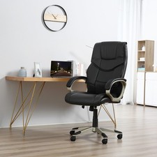 HOMCOM Chefsessel Drehstuhl