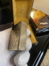 S. T. Dupont Feuerzeug Lighter  Linie 1 Klein Gold DRAGO  ( Überholt )