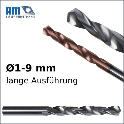 Vhm spiralbohrer lang - spiralbohrer,