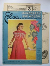Elsa  Handarbeit und Wäsche