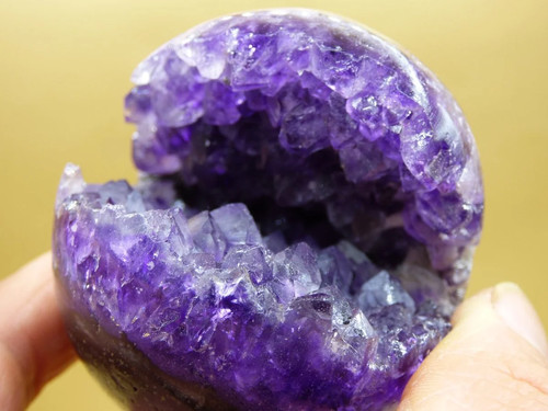Amethyst geode kugel - amethyst,