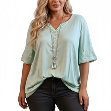 Sheego Damen Bluse Tunika