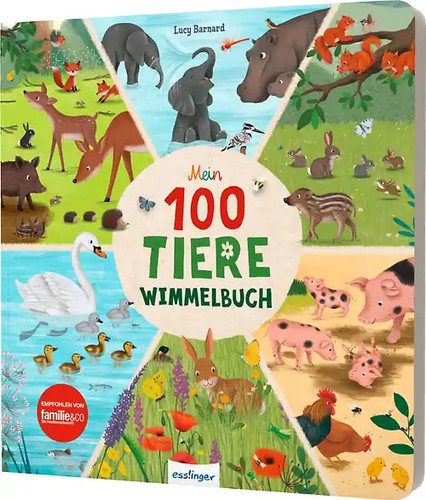 Mein 100 tiere wimmelbuch - 100, tiere-wimmelbuch
