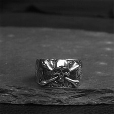 Ring Punk Style PIRATE SKULL