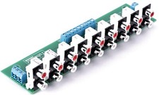 8X  HQ Audio Umschalter Cinch