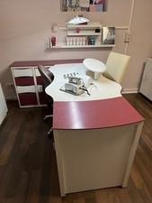 Nageltisch mit Staubabsaugung + Schubladen | Profi Nageldesign Studio 