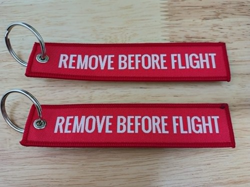 Remove before flight