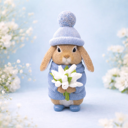Schlappi osterhase deko blau - schlappi,