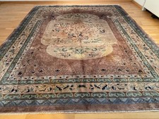 Wunderschöner Handgeknüpfter China Seidenteppich - Frisch Gereinigt - 360x270cm￼