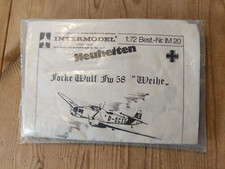 Focke Wulf Fw 58 "Weihe", Maßstab 1:72, Vacu-Kit