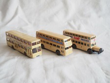 3 x Wiking Stadtbusse "BVG Berlin" Mercedes Benz D38 - Büssing D2U - MAN SD 200